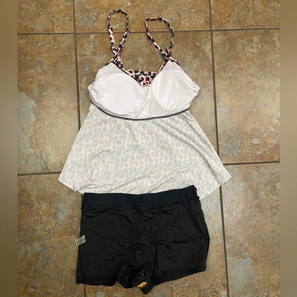 Leopard Print Ruffle Takini Set - Picture 5 of 8